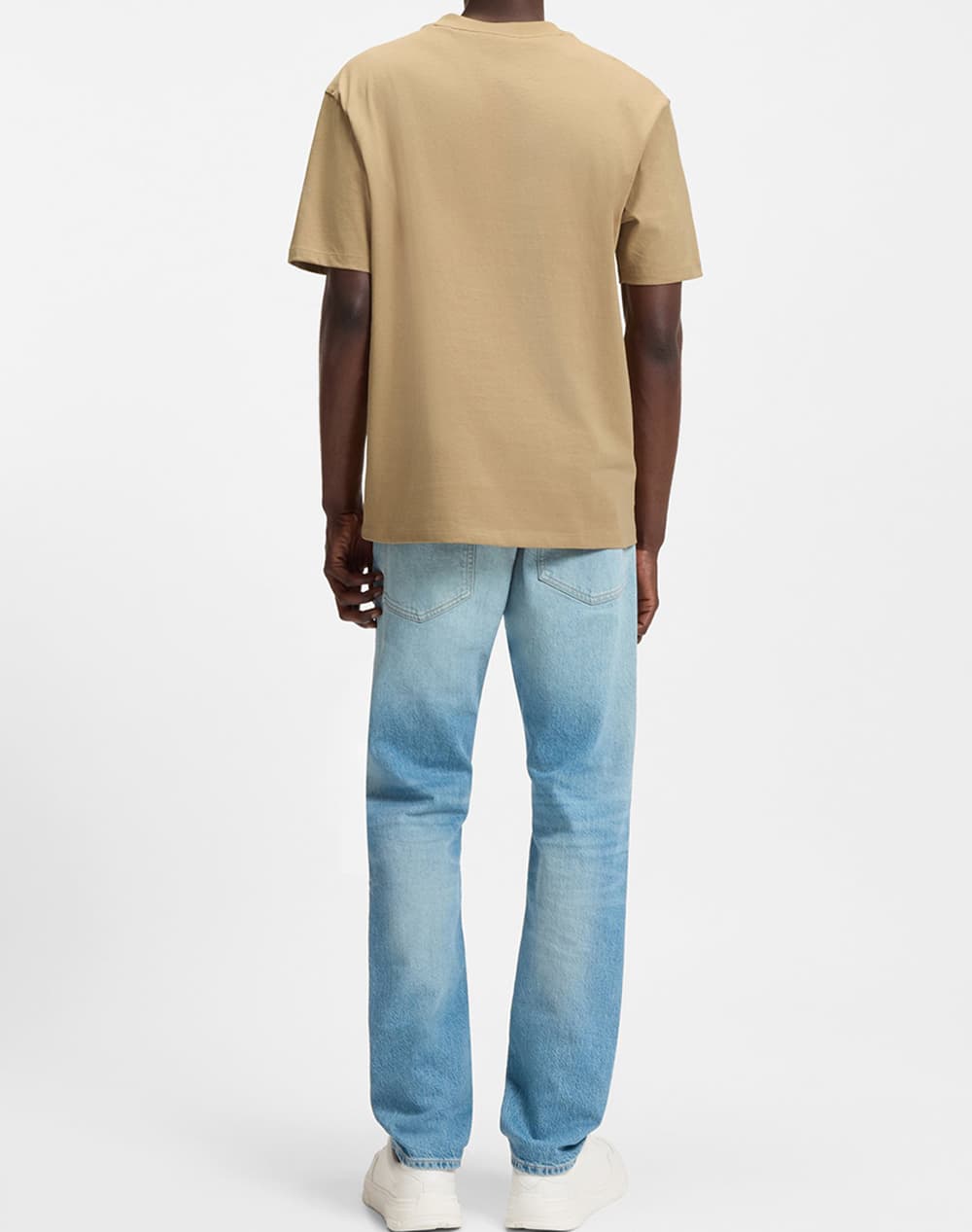 Men's T-Shirts Hugo Beige