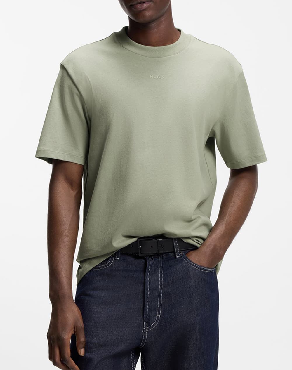 Men's T-Shirts Hugo Green