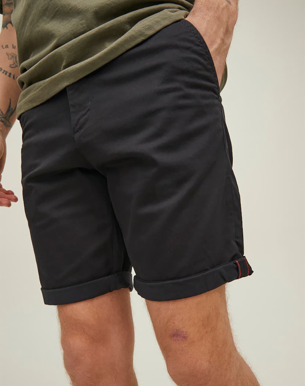 Men's Chino Shorts Jack & Jones Black