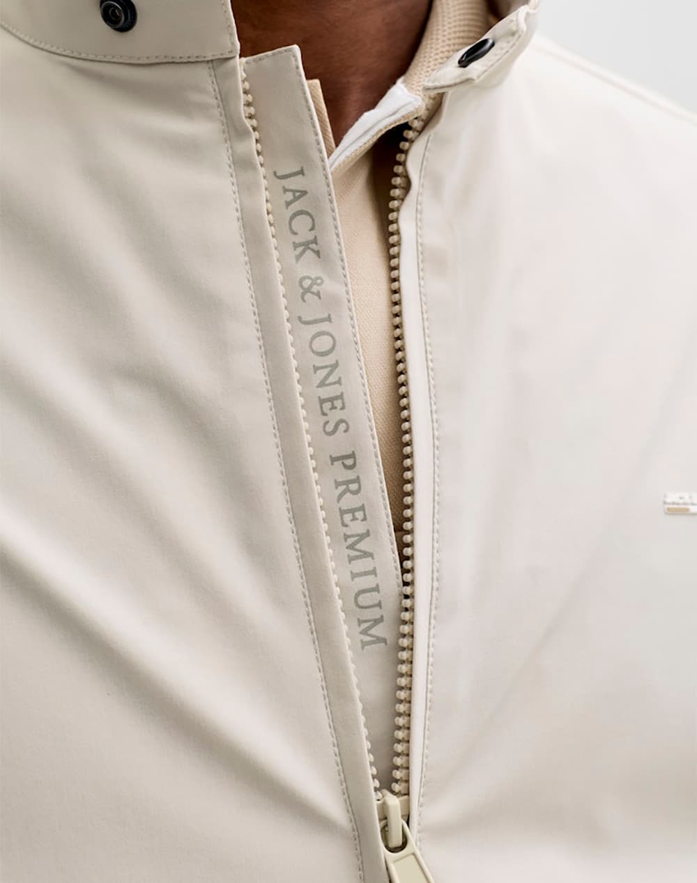 Men's Bomber Jackets Jack & Jones Ecru