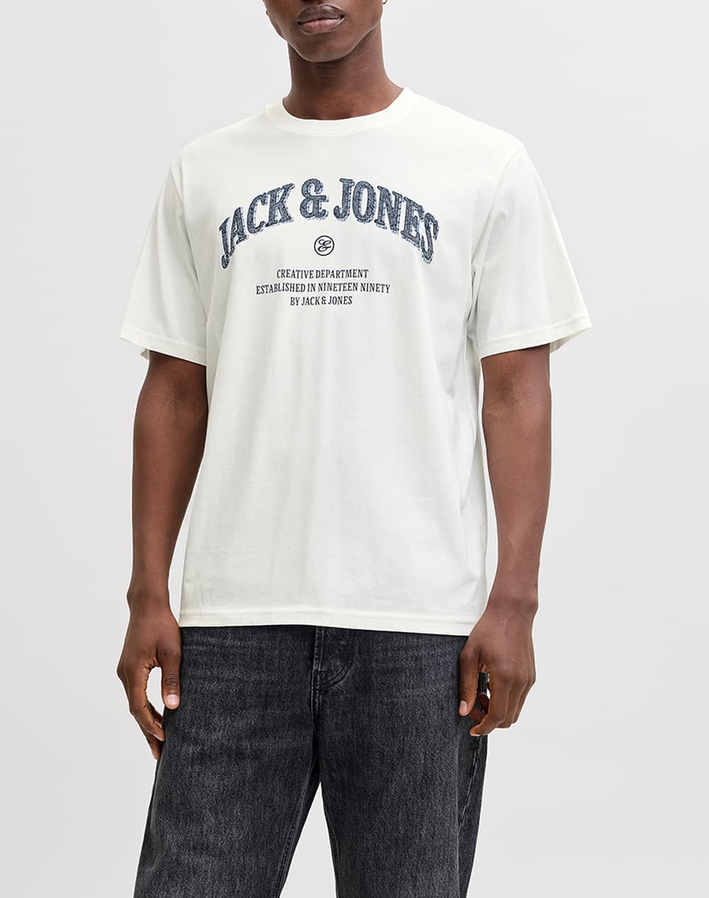 Men's T-Shirts Jack & Jones Ecru