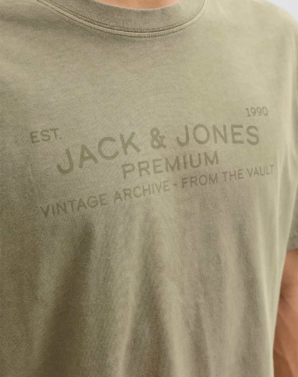 Men's T-Shirts Jack & Jones Khaki