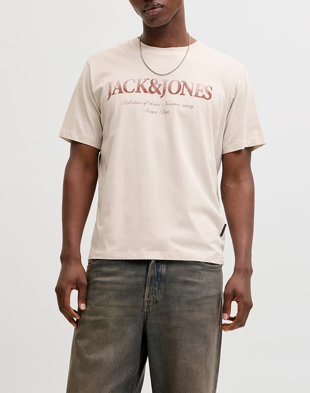 Men's T-Shirts Jack & Jones Khaki