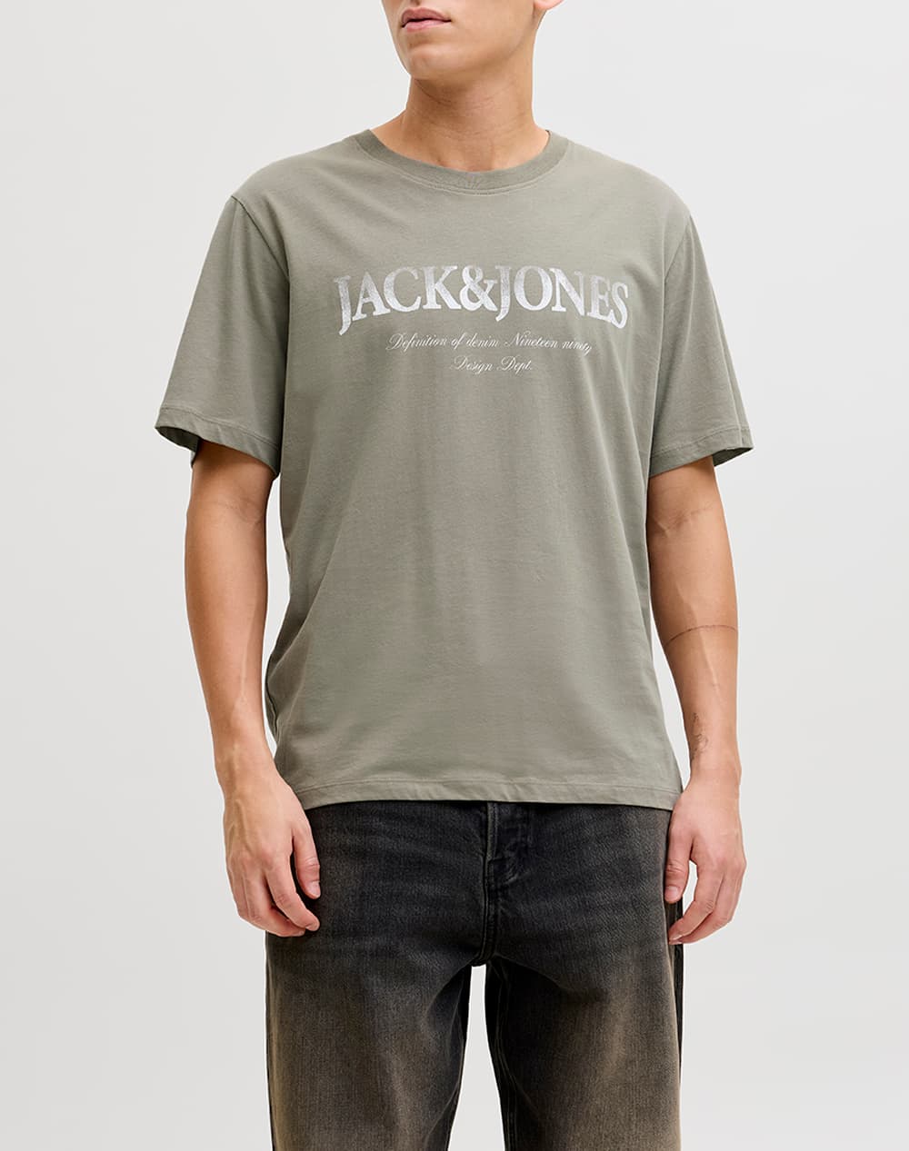 Men's T-Shirts Jack & Jones Khaki