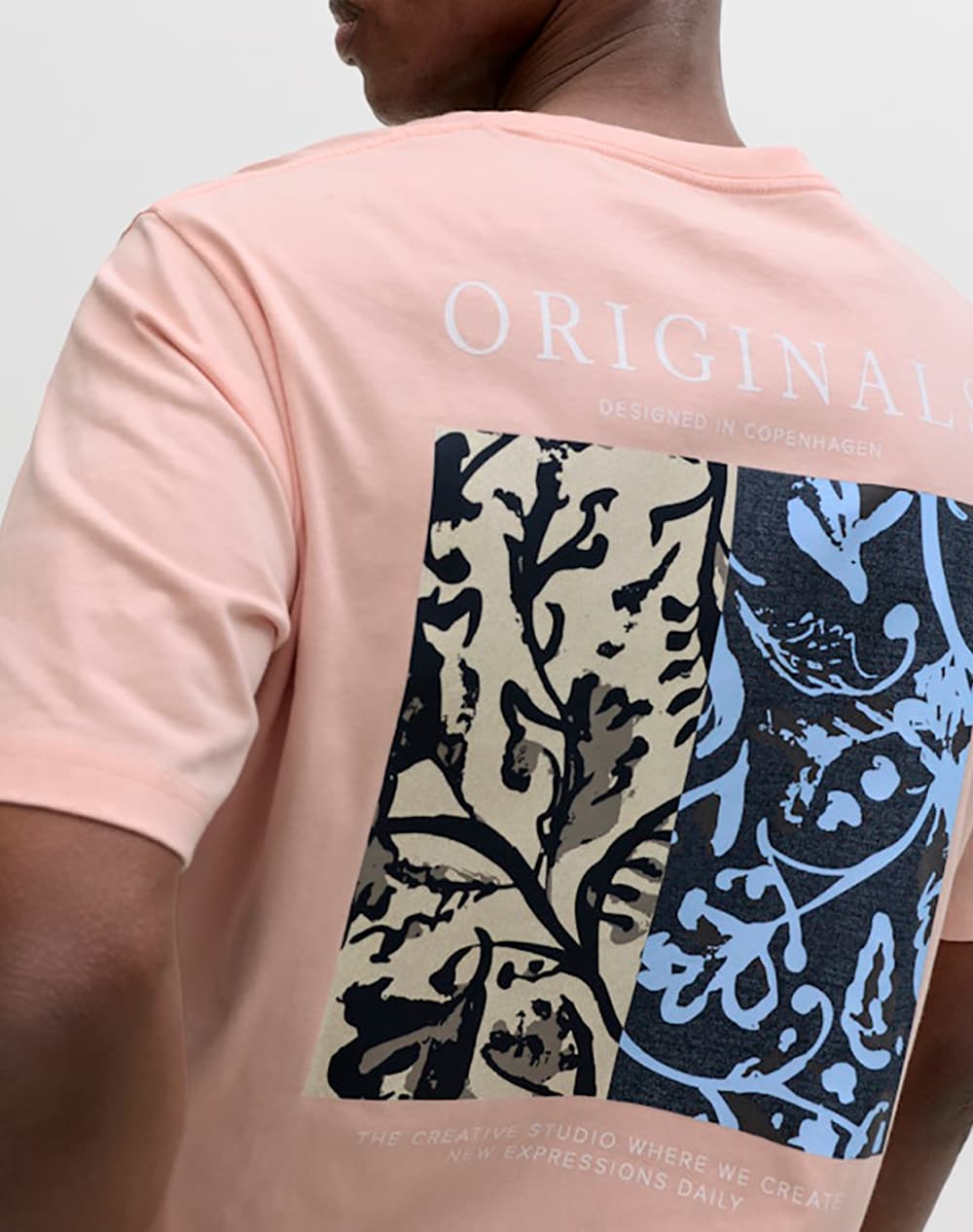 Men's T-Shirts Jack & Jones Pink