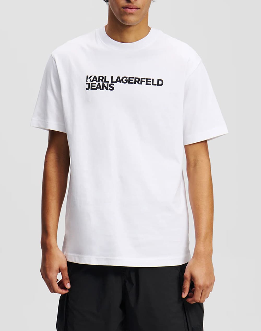 Men's T-Shirts Karl Lagerfeld Jeans White