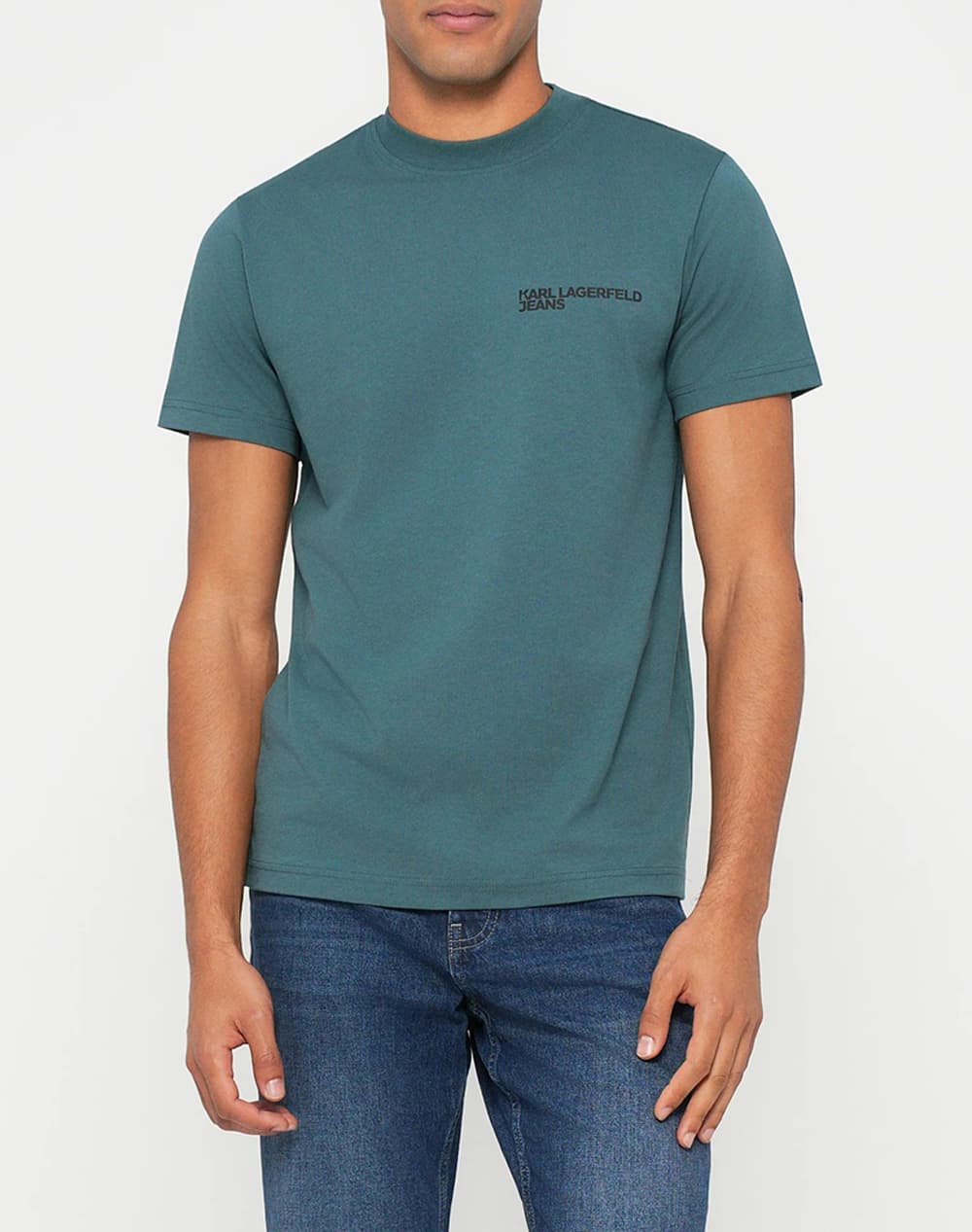 Men's T-Shirts Karl Lagerfeld Green