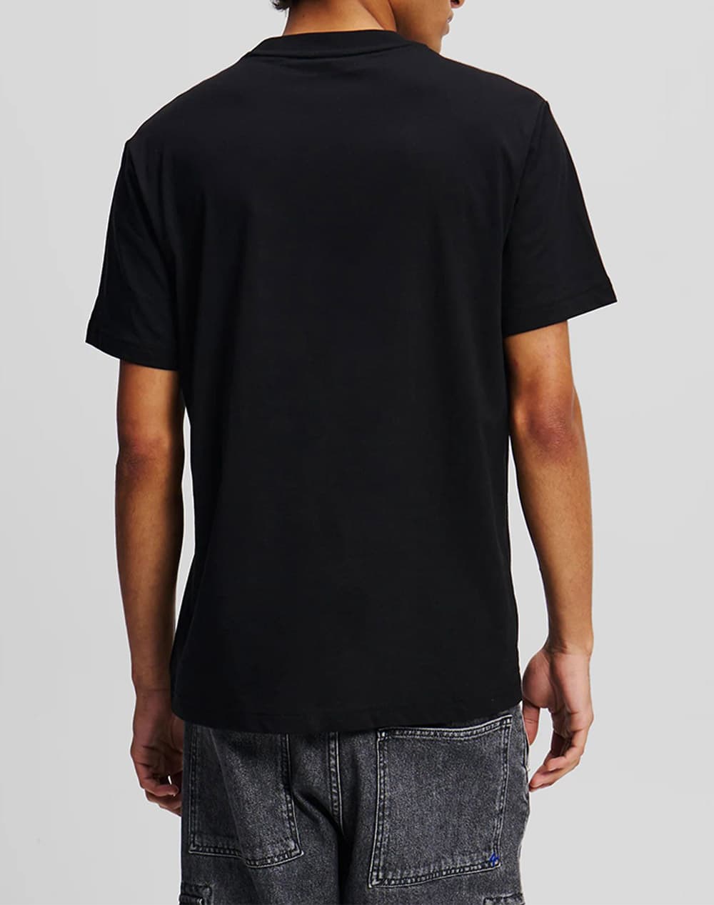 Ανδρικό Monogram T-shirt Μαύρο Karl Lagerfeld Jeans A2M17072-999 BLACK