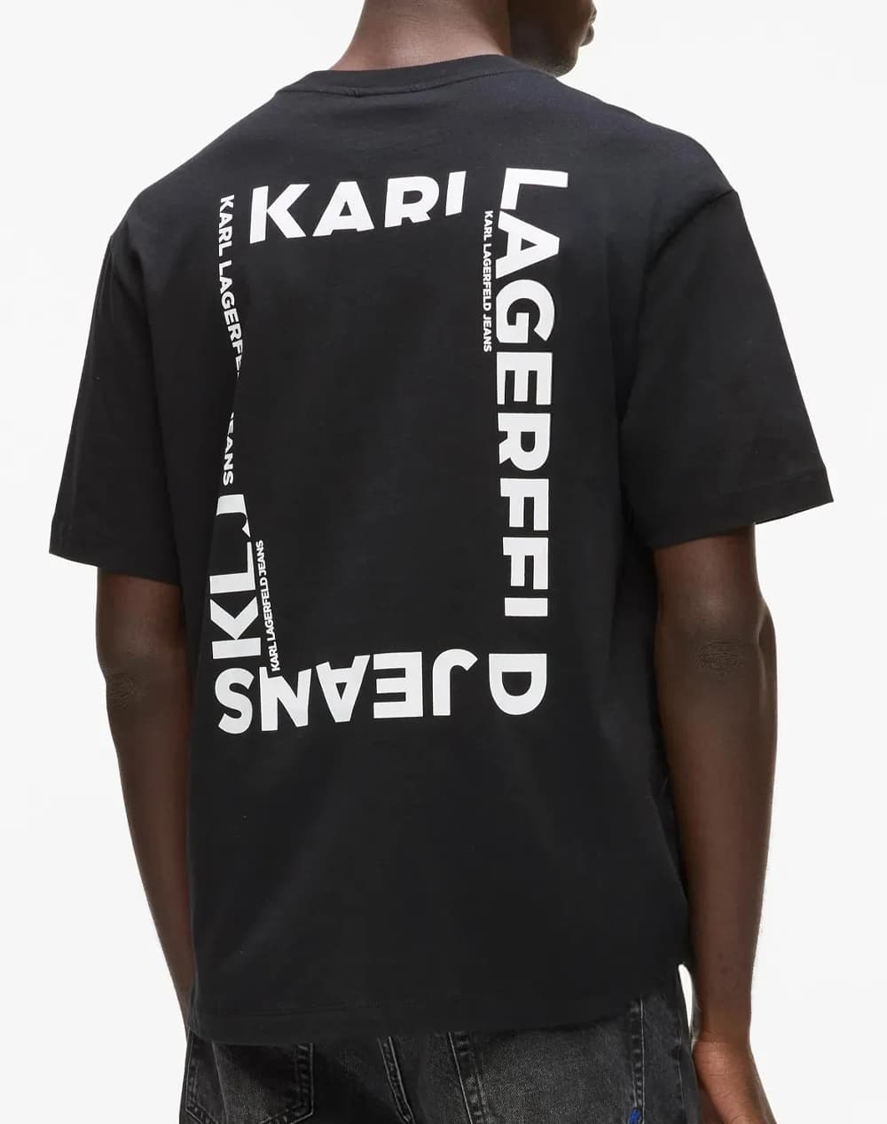Men's T-Shirts Karl Lagerfeld Jeans Black