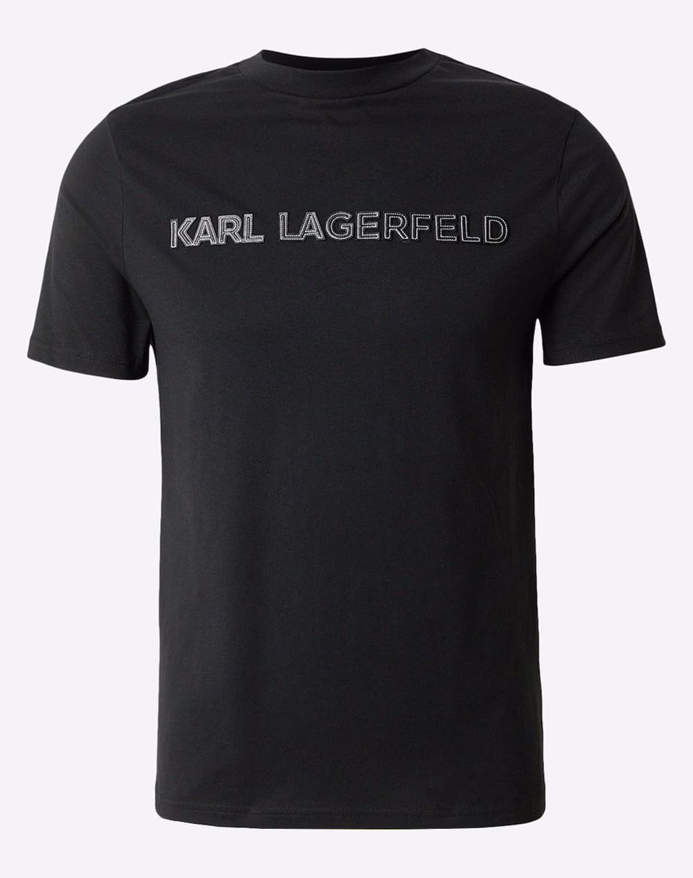 KARL LAGERFELD T-SHIRT CREWNECK 755076-561255-80 Ivory