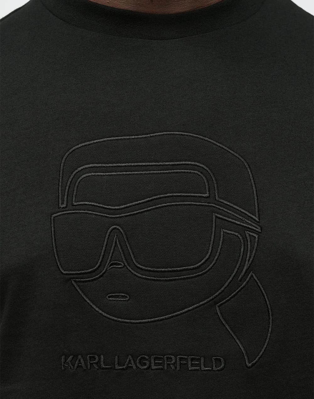 Men's T-Shirts Karl Lagerfeld Black