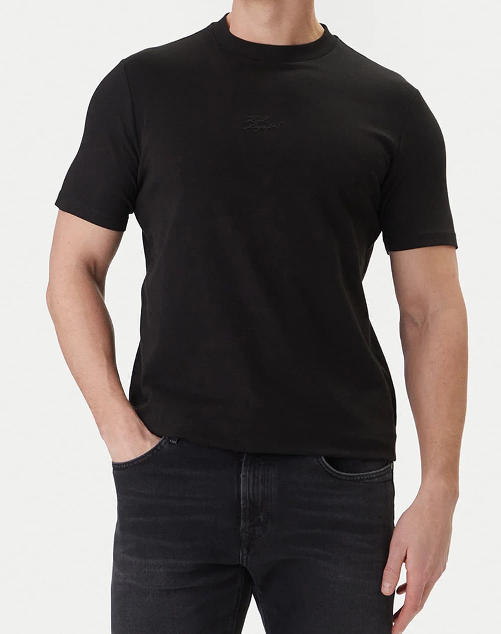 Men's T-Shirts Karl Lagerfeld Khaki