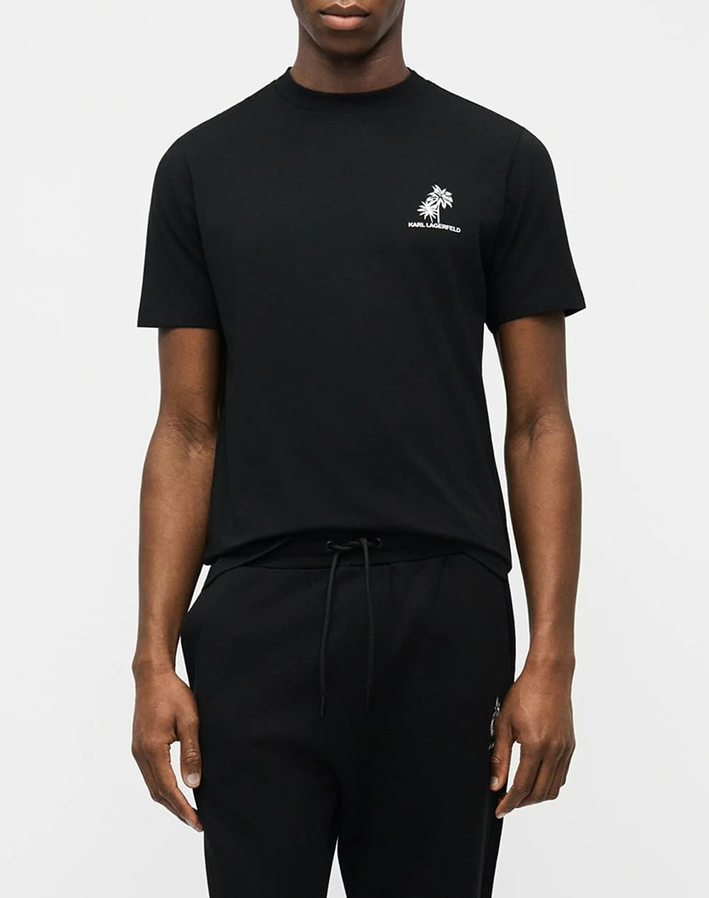 KARL LAGERFELD T-SHIRT CREWNECK 755041-562221-80 Ecru