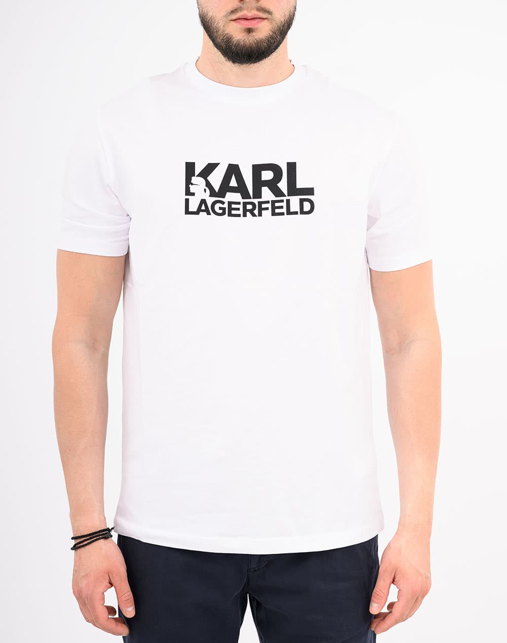 Men's T-Shirts Karl Lagerfeld White