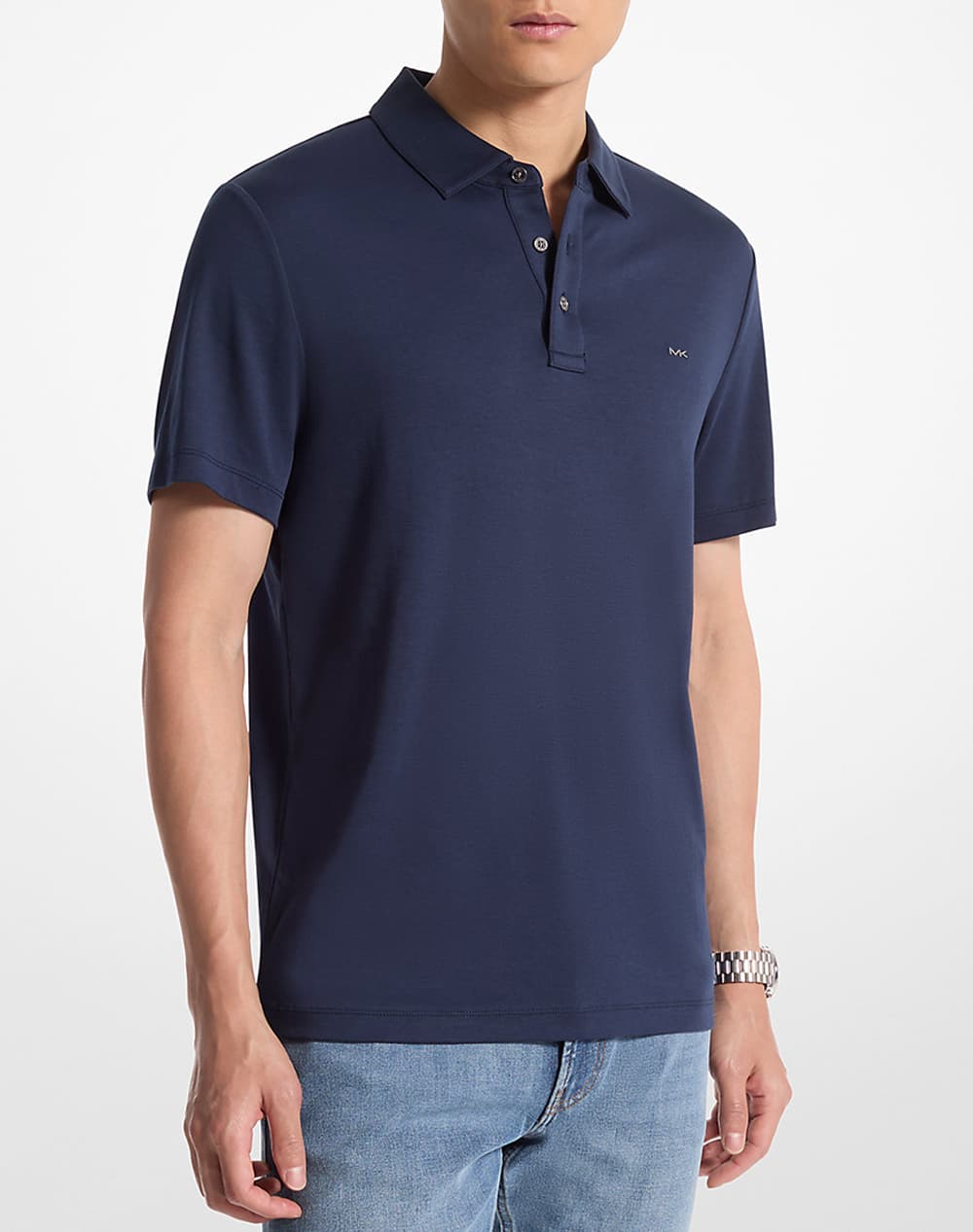 Men's Polo Shirts Michael Kors Blue