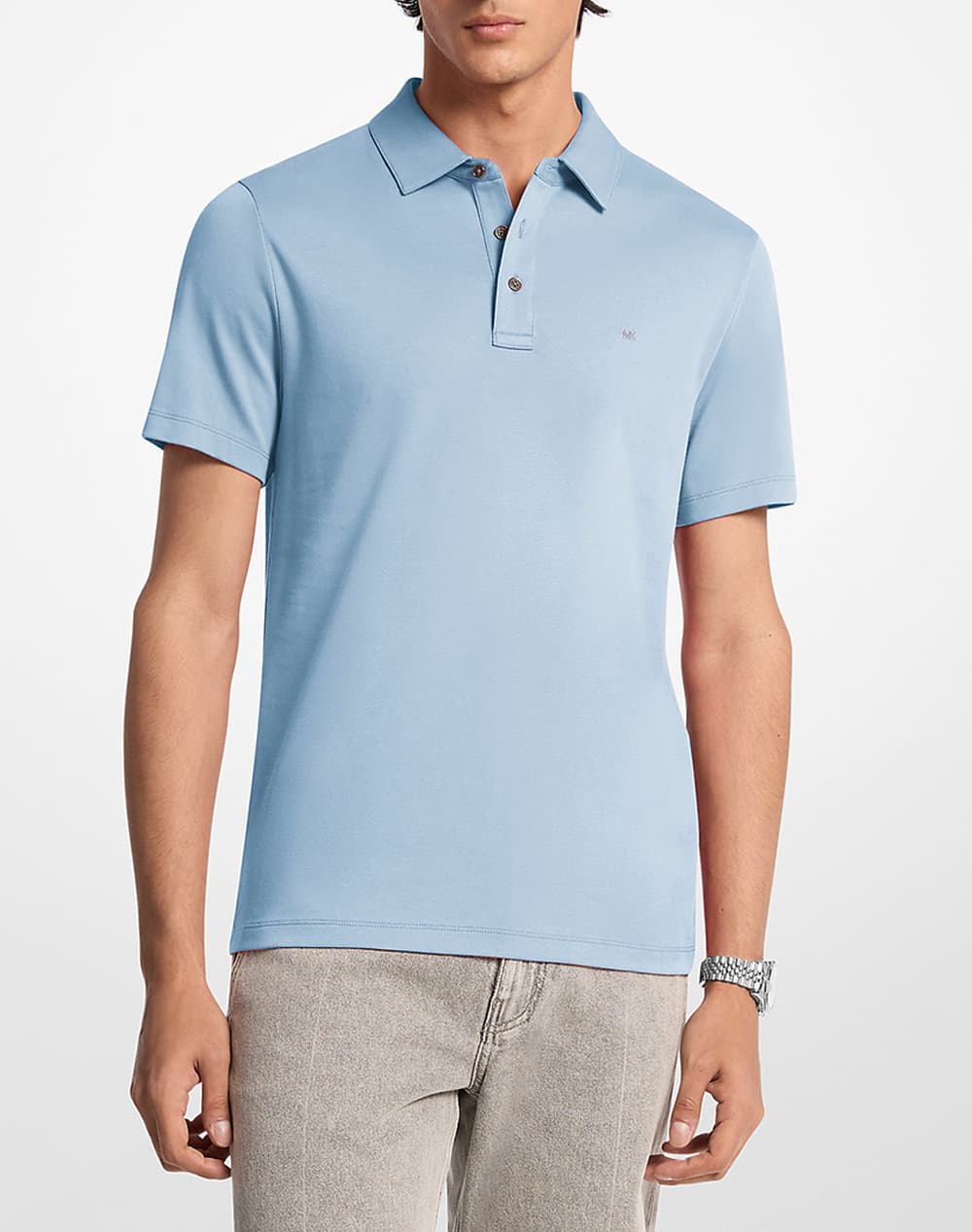 Men's Polo Shirts Michael Kors Blue