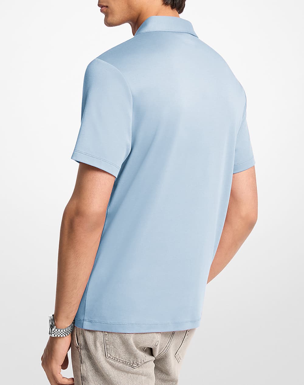 Men's Polo Shirts Michael Kors Blue