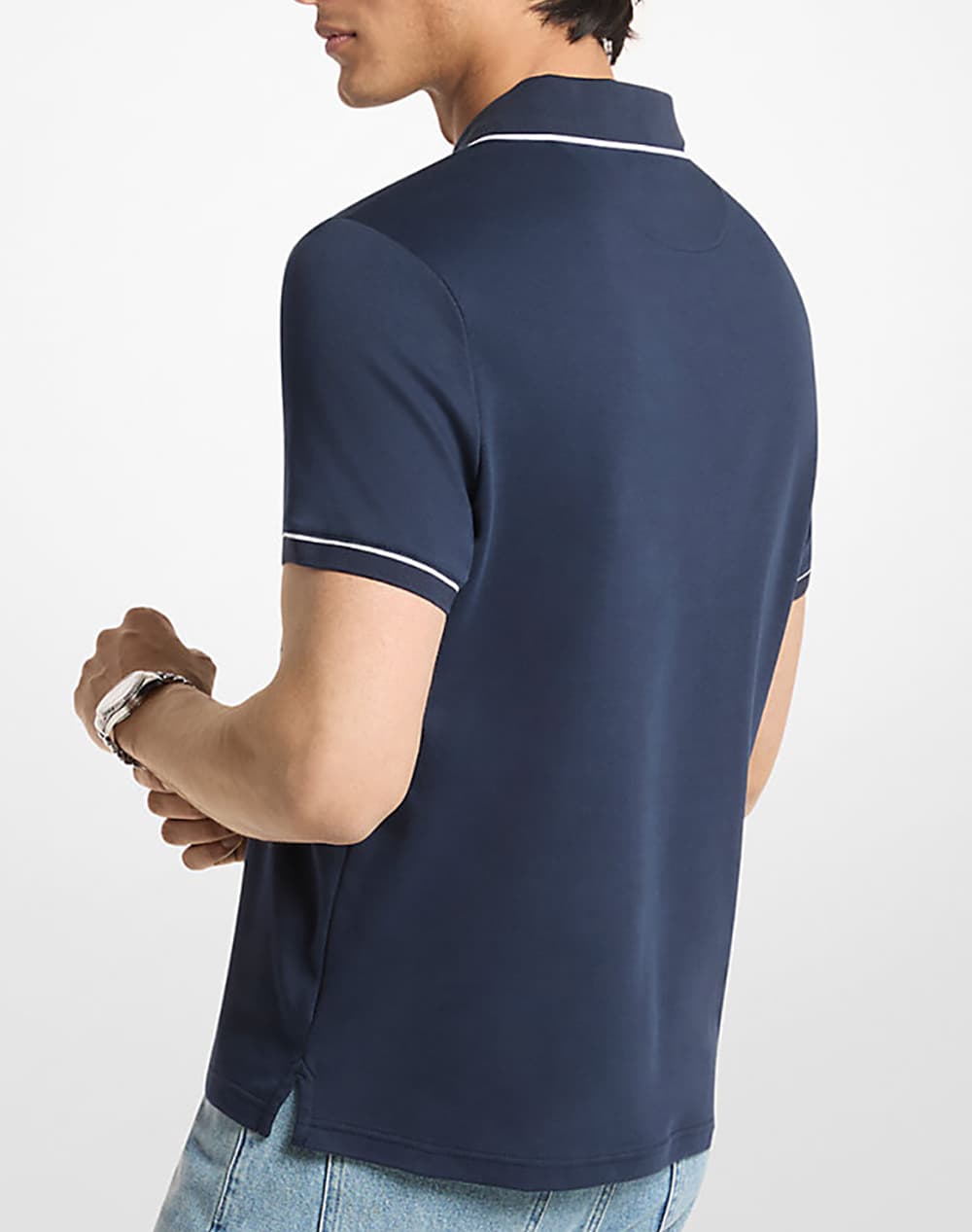 Men's Polo Shirts Michael Kors Blue