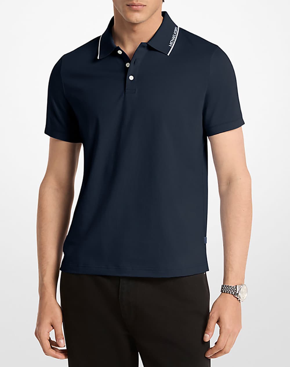 Men's Polo Shirts Michael Kors Black
