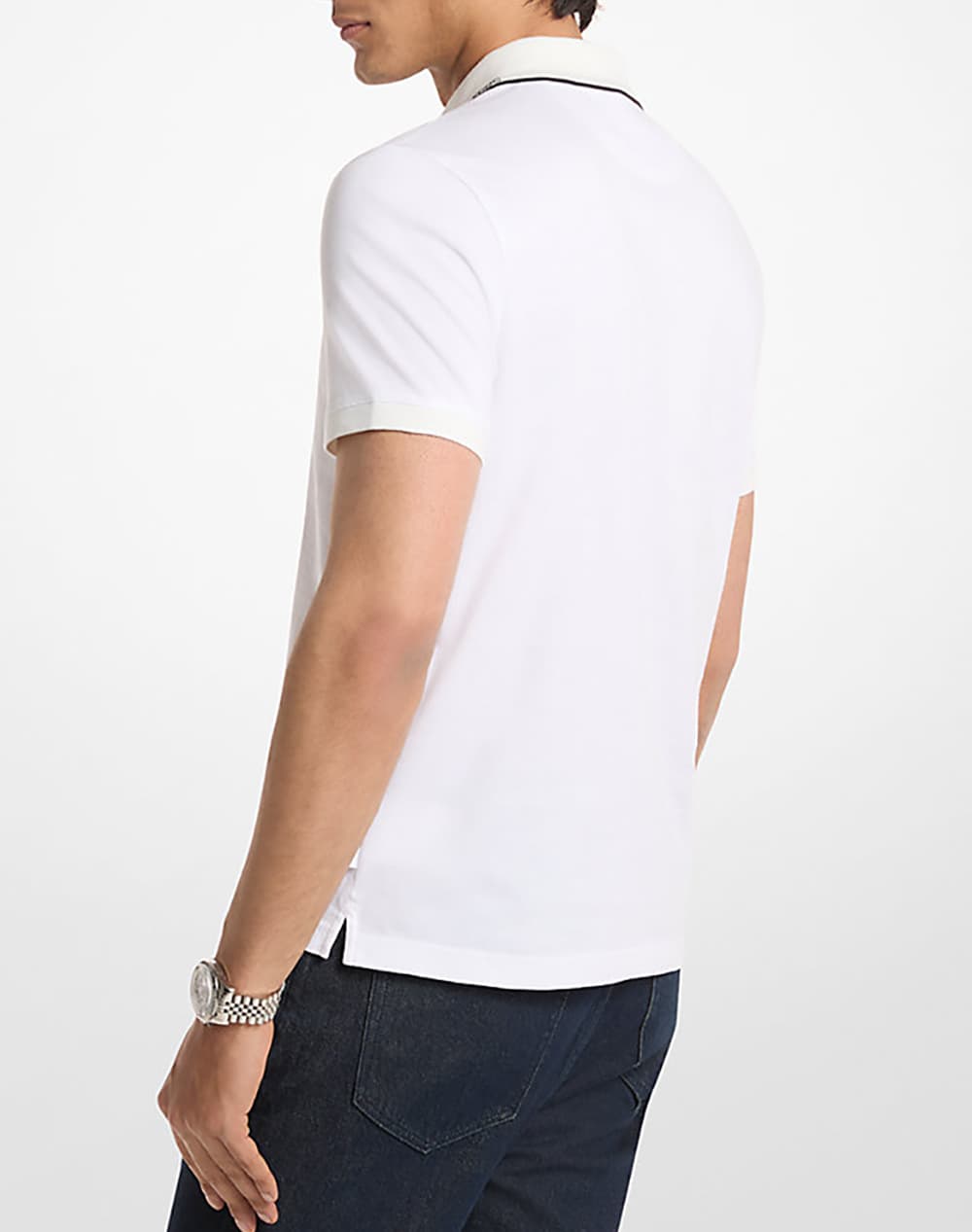 Men's Polo Shirts Michael Kors White