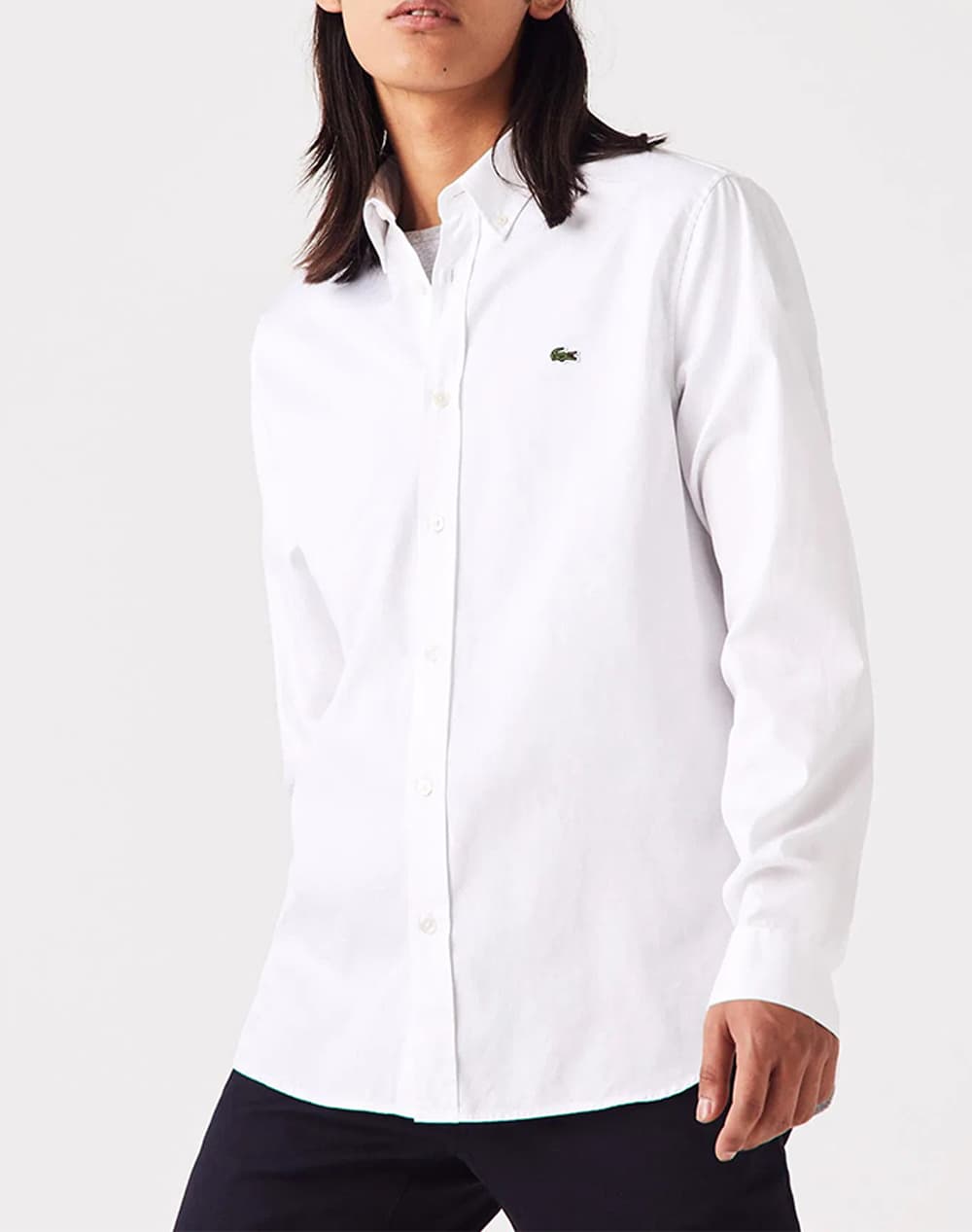 Men's Shirts Lacoste White