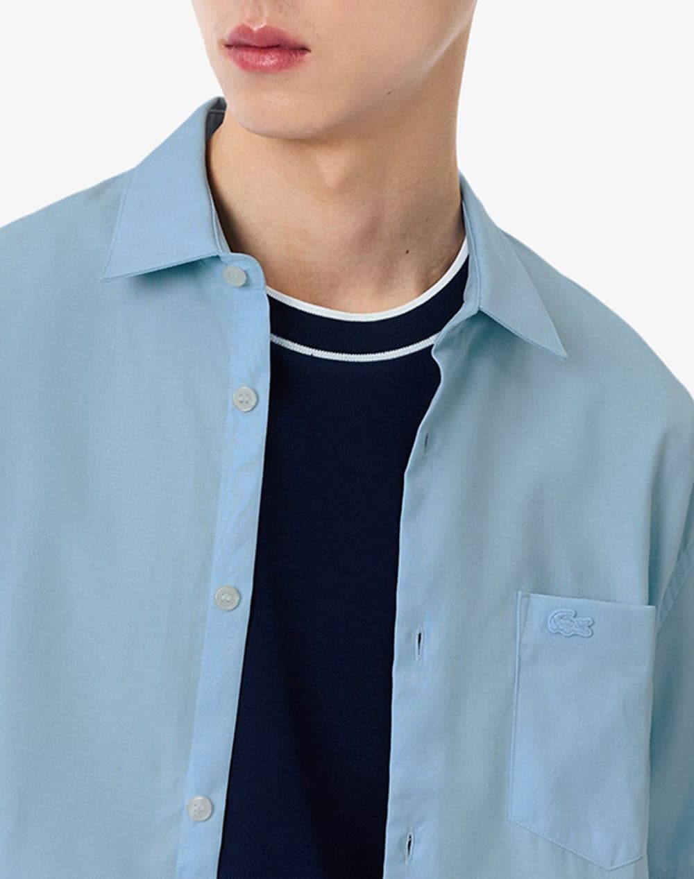 Men's Shirts Lacoste Blue