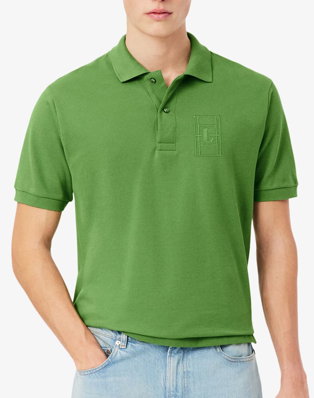 Men's Polo Shirts Lacoste Green