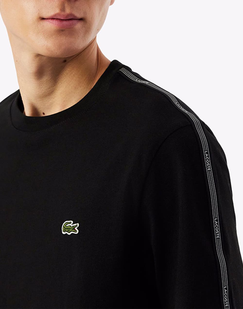 Men's T-Shirts Lacoste Black