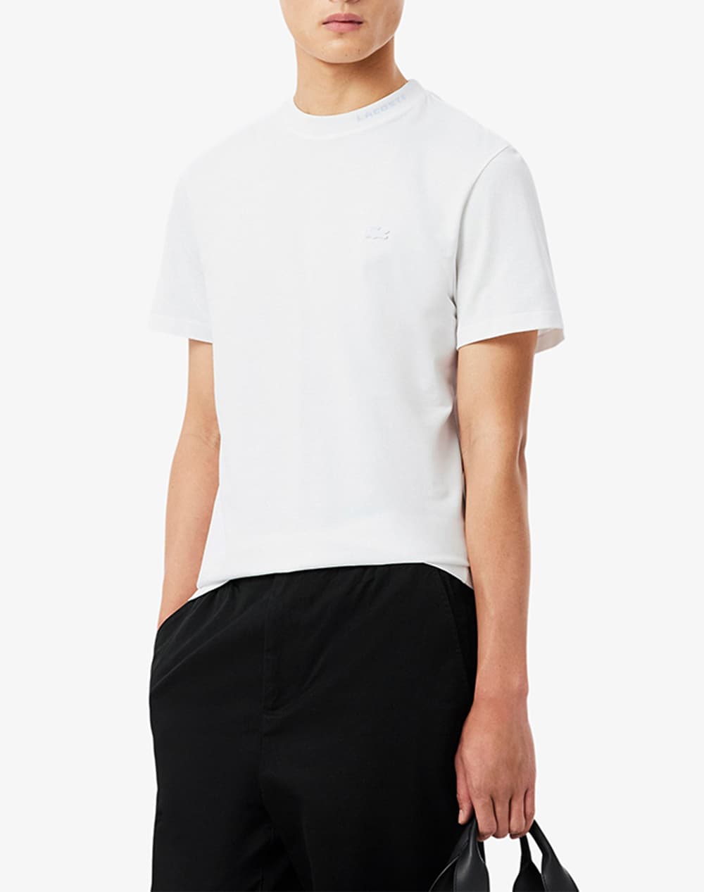 Men's T-Shirts Lacoste Black