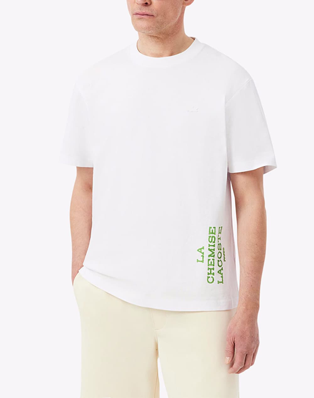 Men's T-Shirts Lacoste White