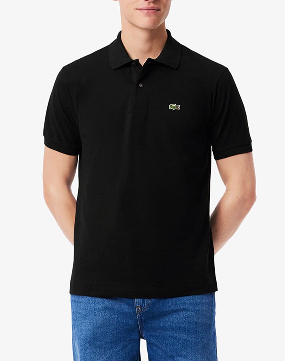 LACOSTE ΜΠΛΟΥΖΑ ΚΜ POLO SS 3L1212-031 Black