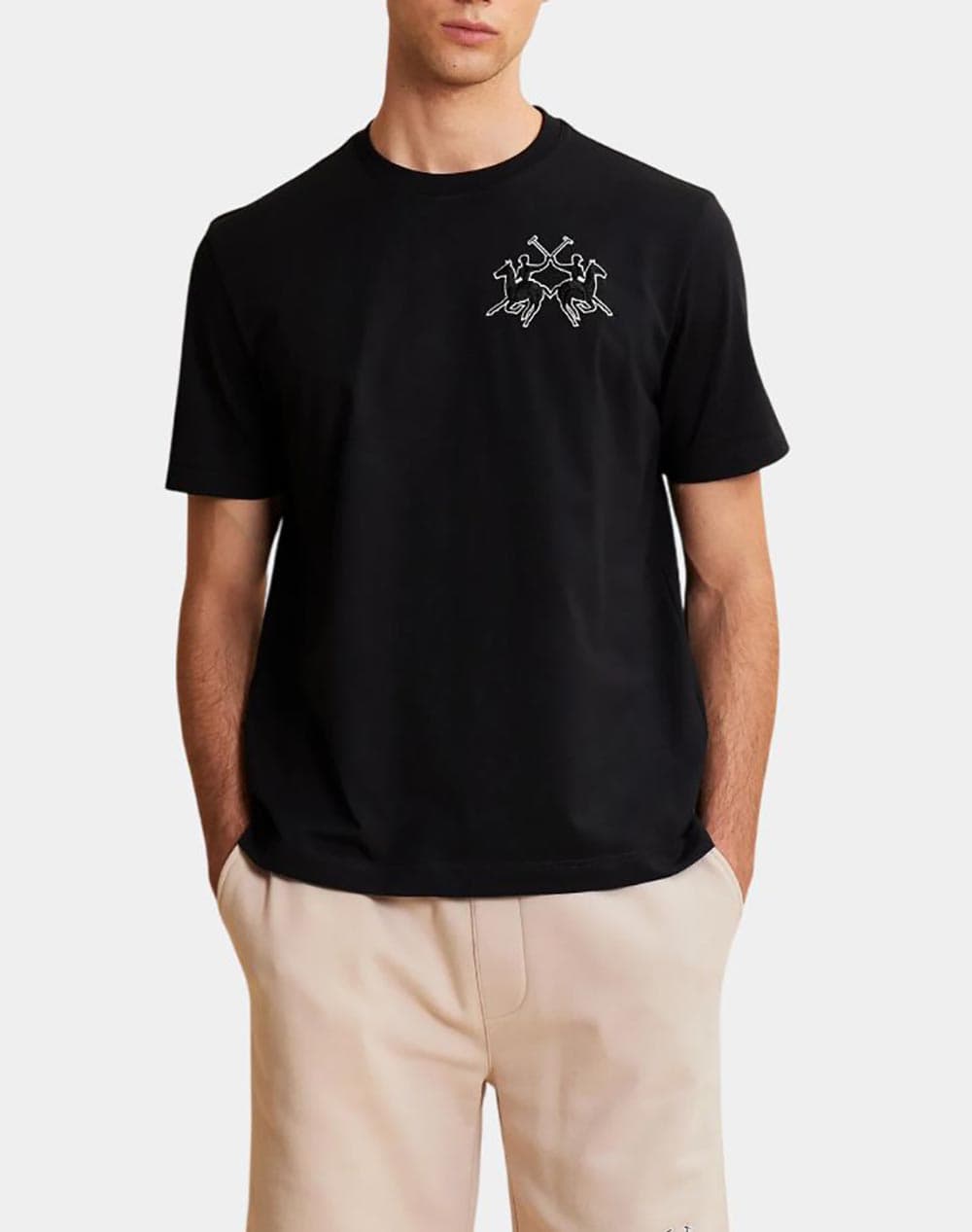 Men's T-Shirts La Martina Black