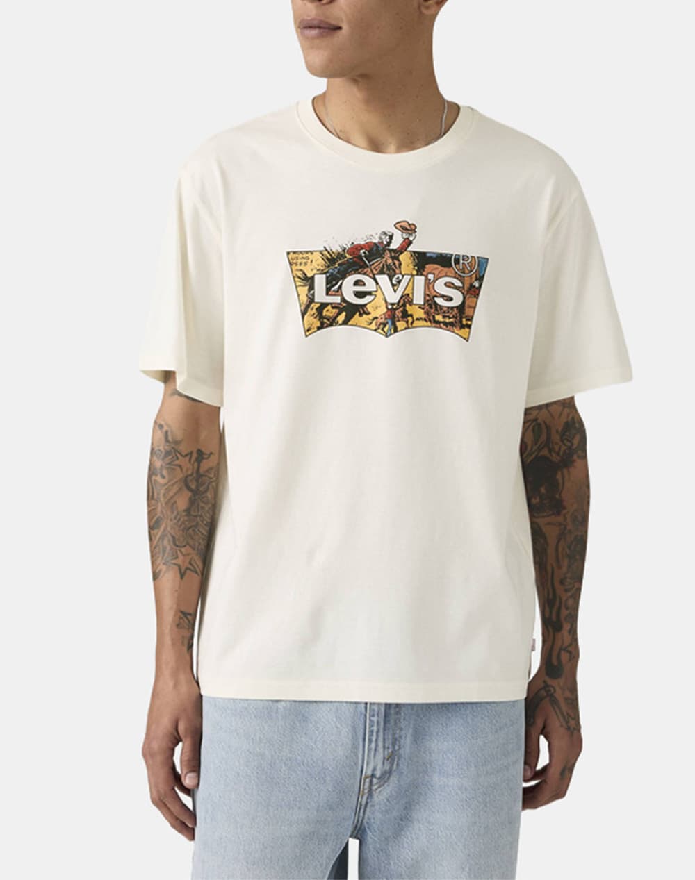 Men's T-Shirts Levi's Ecru