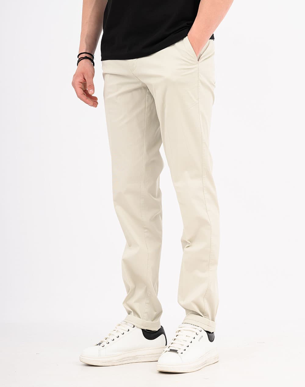 Men's Chino Pants Lexton Ecru