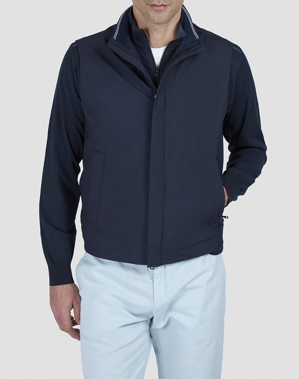 PAUL&SHARK Vest 25412657-13 DarkBlue