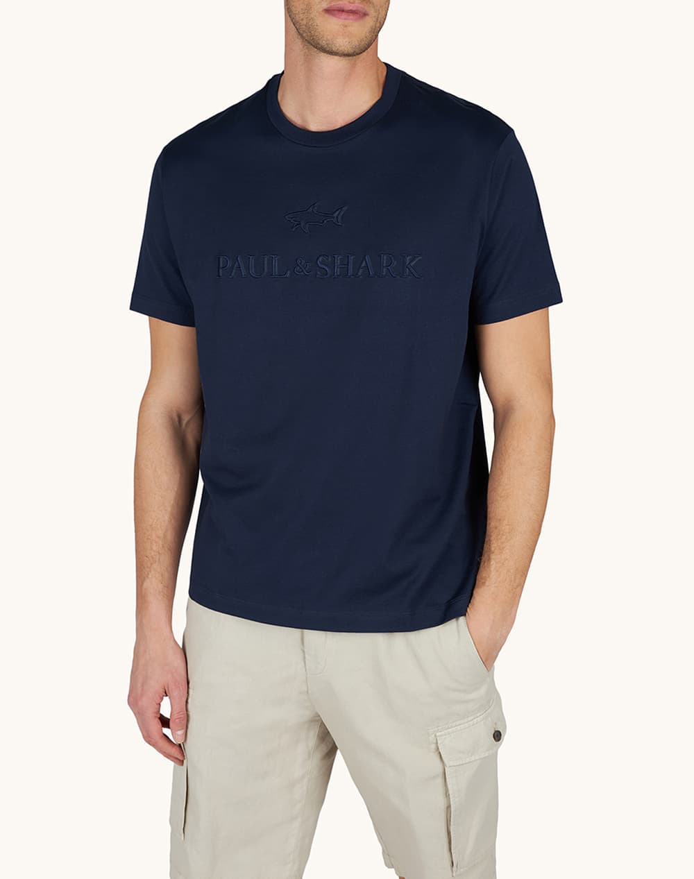 PAUL&SHARK T-Shirt 26411012-3XL-4XL-13 DarkBlue