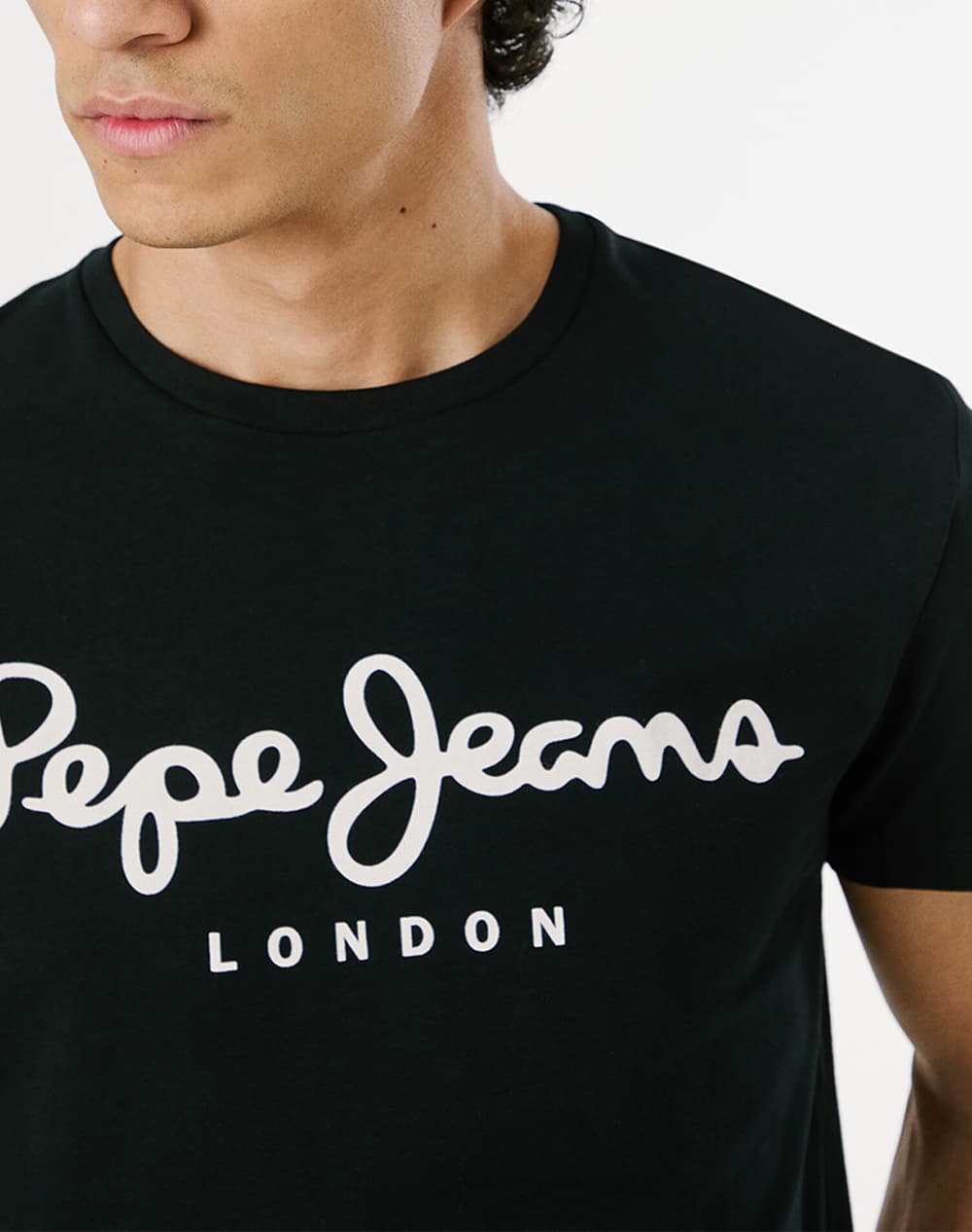 Men's T-Shirts Pepe Jeans Black