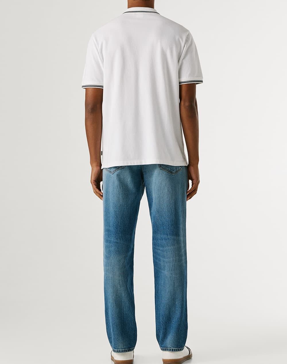 Men's Polo Shirts Pepe Jeans White