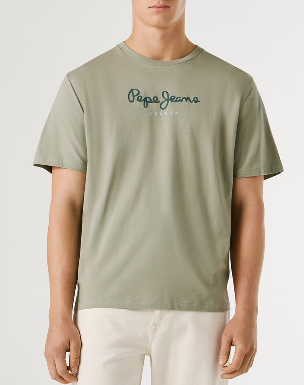 PEPE JEANS DROP 0 ESSENTIALS EGGO N ΜΠΛΟΥΖΑ ΑΝΔΡΙΚΟ PM5010178-701/PALM GREEN LightGreen