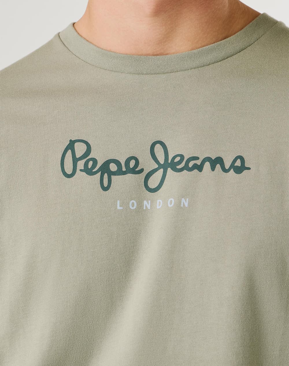 Men's T-Shirts Pepe Jeans Green