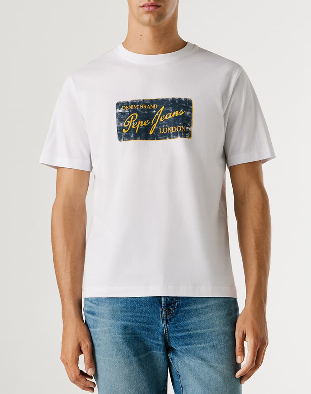 PEPE JEANS DROP 1 SUEN TEE ΜΠΛΟΥΖΑ ΑΝΔΡΙΚΟ PM5010317-594/DULWICH BLUE DarkBlue