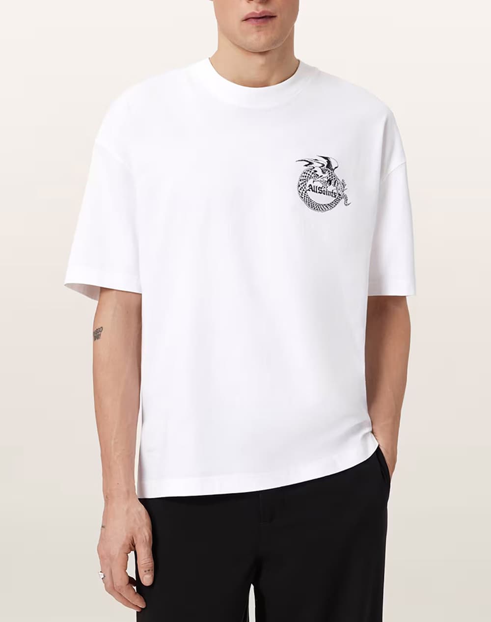 Men's T-Shirts All Saints White