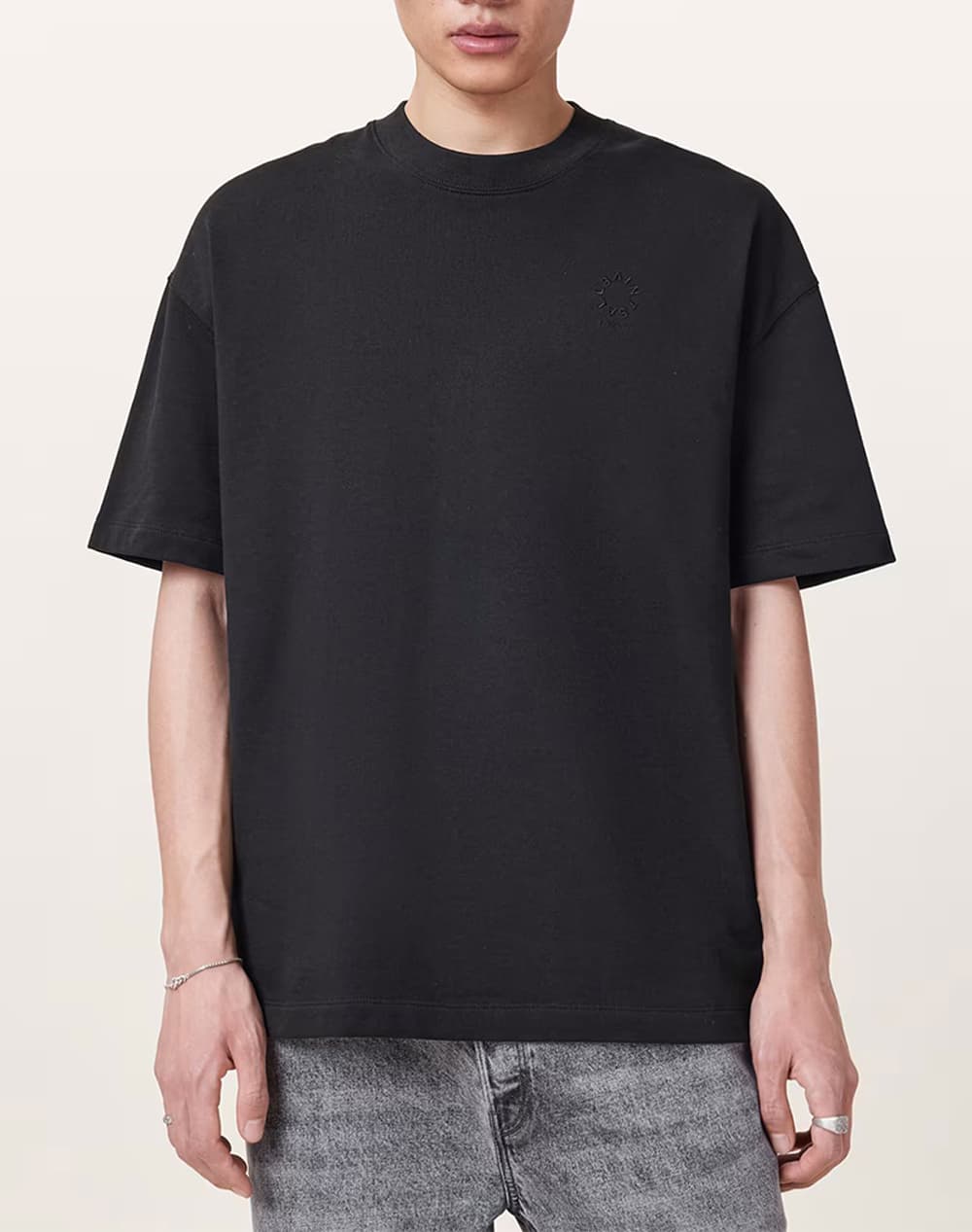 Men's T-Shirts All Saints Black