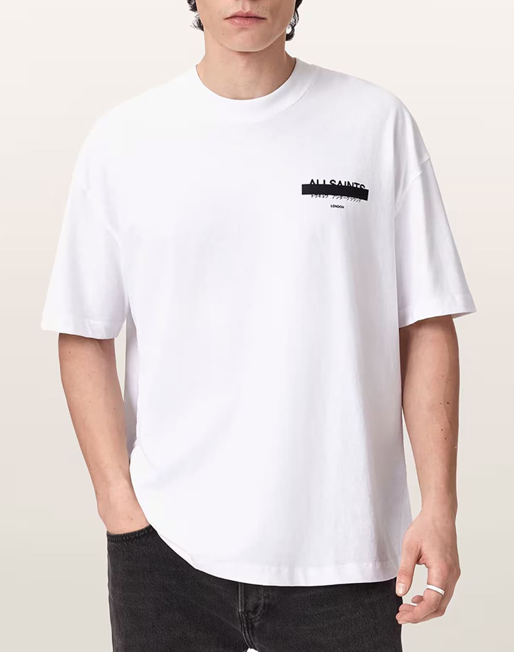 Men's T-Shirts All Saints White