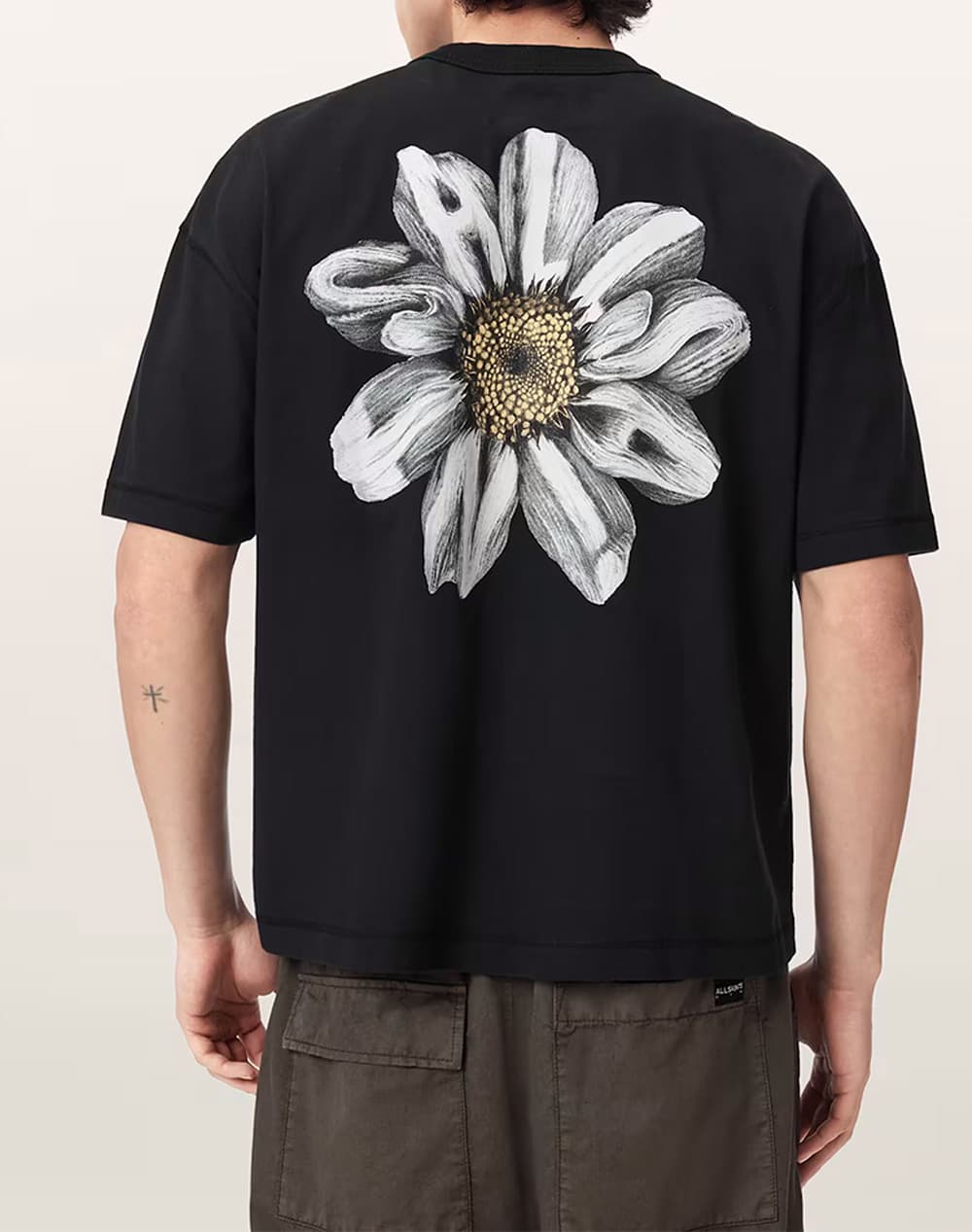 Men's T-Shirts All Saints Black