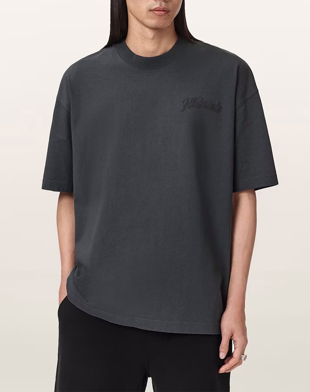 Men's T-Shirts All Saints Black