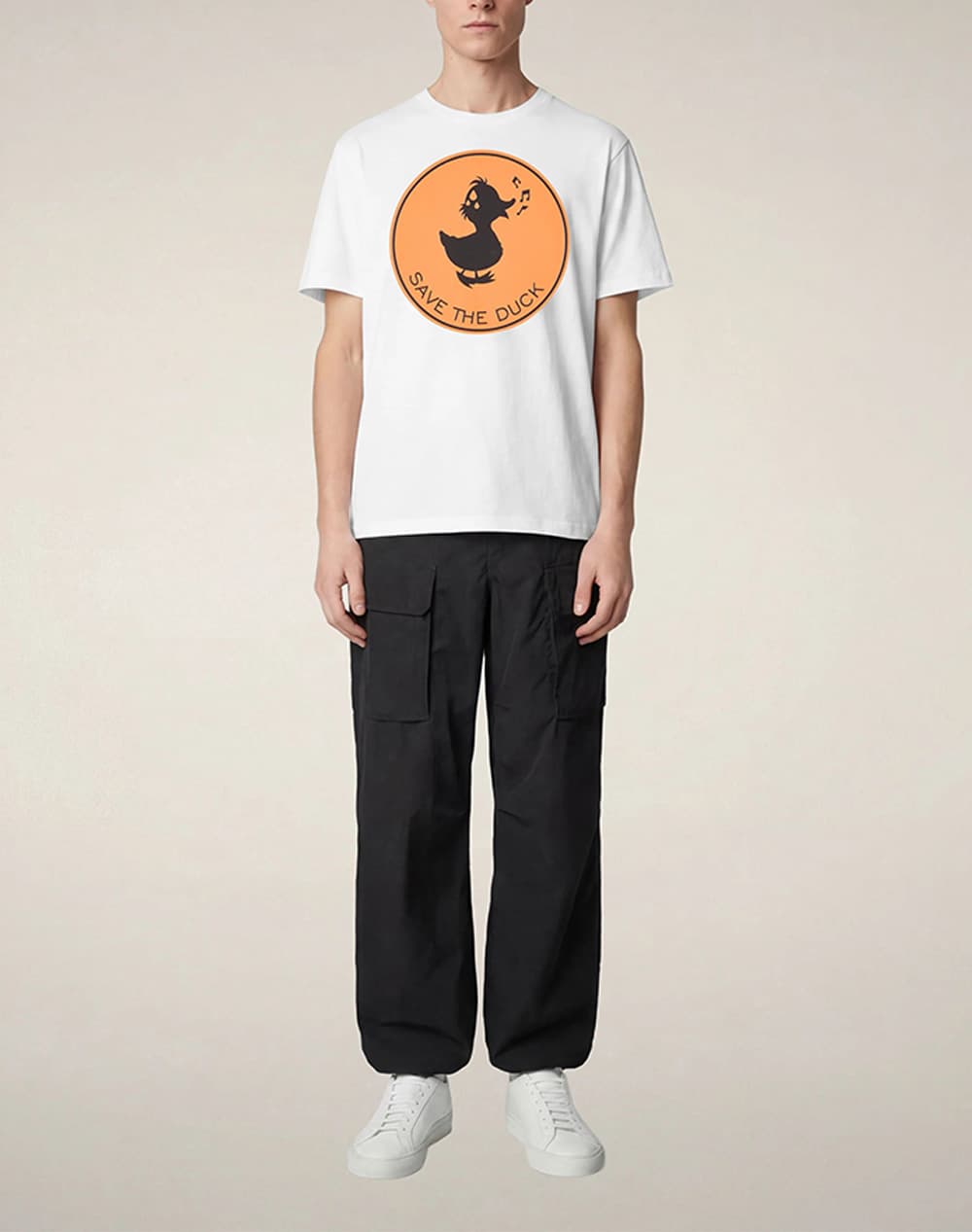 Men's T-Shirts Save The Duck White