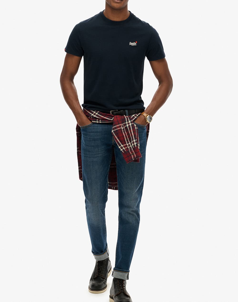 Men's T-Shirts Superdry Blue