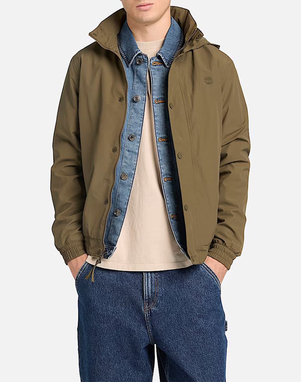 Men's Bomber Jackets Timberland Green