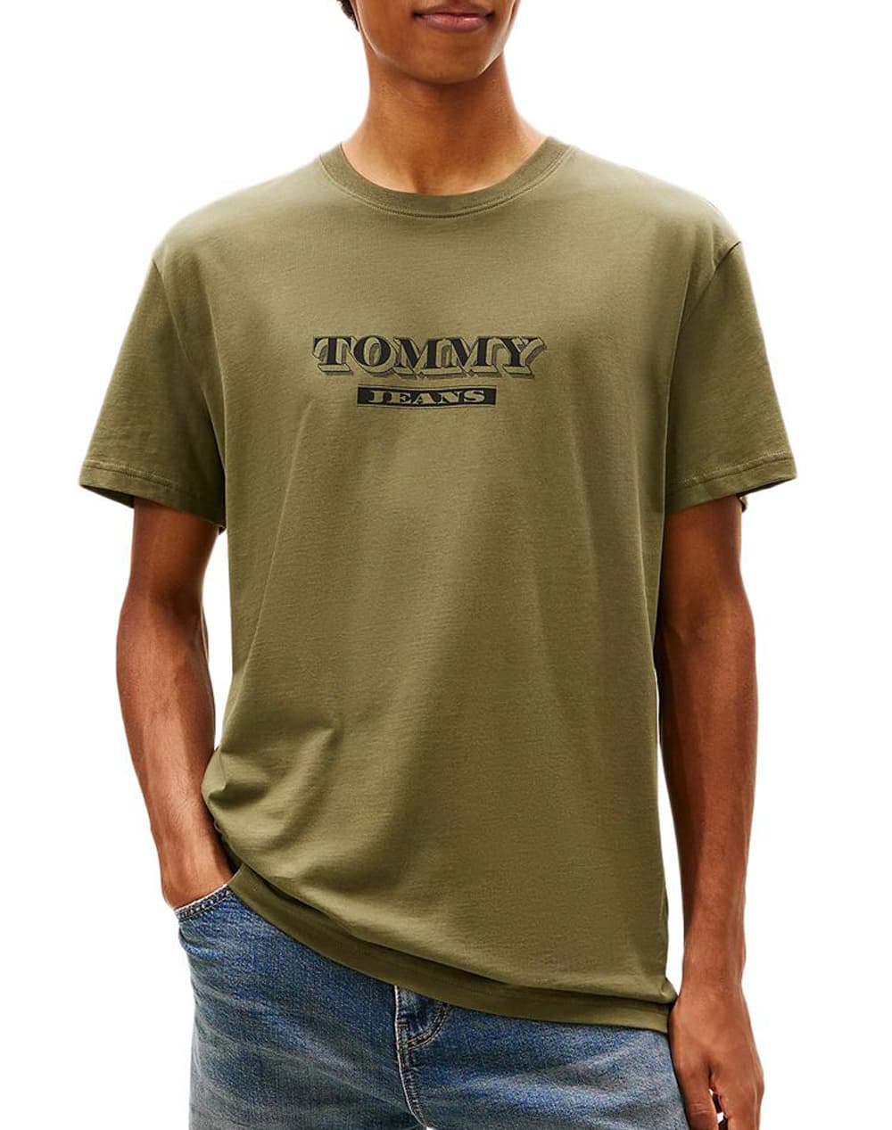 Men's T-Shirts Tommy Jeans Green